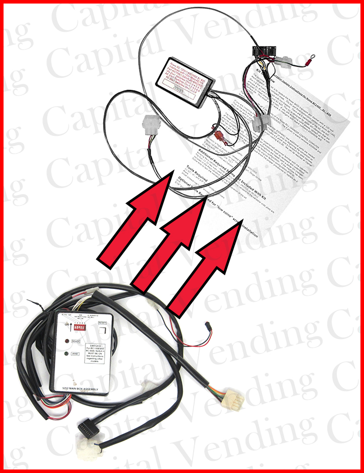 Kit to Replace 5252 Box in Rowe BC3500/1200 > 2008 $5 Kit to Replace 5252 Box in Rowe BC3500/1200 > 2008 $5
